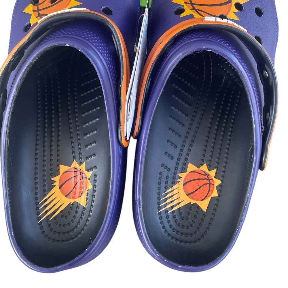 Crocs NBA Phoenix Suns, M10/W12,‎ NWT